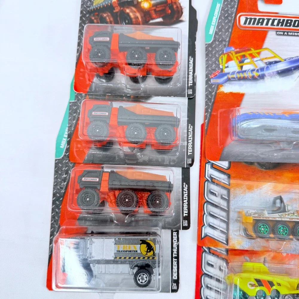 Matchbox MBX Explorers Diecast Lot Terrainiac Deep Diver Blizzard Buster